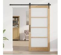 vidaXL Porte intérieure ORKDAL Marron 93 x 202 cm 4102703