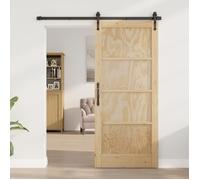 vidaXL Porte intérieure 'ORKDAL'86x198.5x4 cm en bois de pin 4102671
