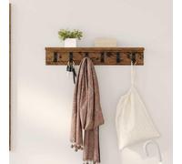 vidaXL Porte-manteau mural en vieux bois 60 x 10.5 x 10.5 cm