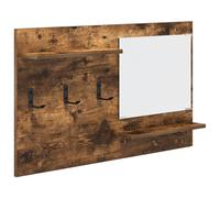 vidaXL Porte-manteau : organisateur de couloir moderne avec étagères que vous pouvez monter au mur, une solution intelligente et peu encombrante pour votre maison.