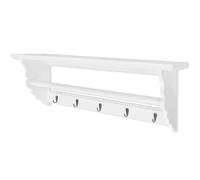 vidaXL Porte-manteau PFDM blanc style baroque
