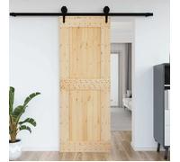 vidaXL Porte 85x210 cm bois massif de pin