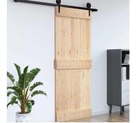 vidaXL Porte NARVIK Naturel 70 x 210 cm Bois de pin massif 42047082