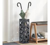 Vidaxl Porte-Parapluie Anthracite Métal Moyen Durable Porte-Parapluies