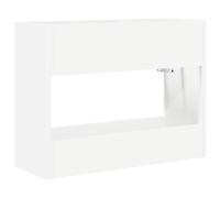 Vidaxl Porte-Parapluie Blanc 65 X 24 X 50 Cm Bois D'ingénierie