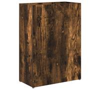 Vidaxl Porte-Parapluie Chêne Fumé 40 X 20 X 55,5 Cm Bois D'ingénierie