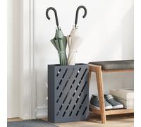 Vidaxl Porte-Parapluies Anthracite Métal Moyen Porte-Parapluies