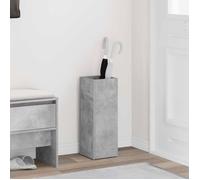 Vidaxl Porte-Parapluie Gris Béton 20 X 20 X 55,5 Cm Bois D'ingénierie