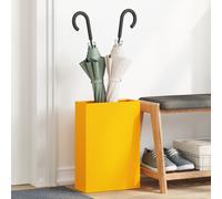 Vidaxl Porte-Parapluies Jaune Moutarde Métal Compact Porte-Parapluies