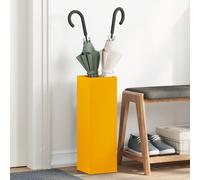 Vidaxl Porte-Parapluies Jaune Moutarde Métal Standard Porte-Parapluies