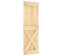 vidaXL Porte 70x210 cm bois massif de pin