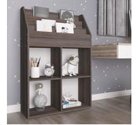 vidaXL Porte-revue d'enfants Gris-chêne sonoma 71x30x114 cm Aggloméré