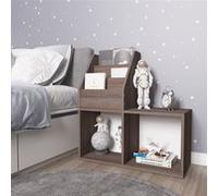 vidaXL Porte-revue pour enfants Gris et chêne sonoma Bois d’ingénierie339519 Gris G