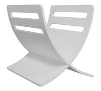 Etagère à magazines en bois Blanc Blanc G