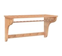 vidaXL Porte-serviette 60x30x35 cm Bois massif de noyer 350372