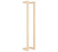 vidaXL Porte-serviette mural Support de serviette salle de bain 23x18x110 cm Bois de pin massif