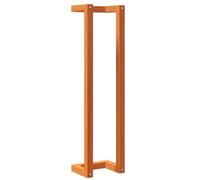 vidaXL Porte-serviette marron cire 23x18x90 cm bois de pin massif