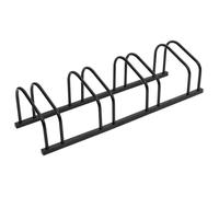 vidaXL Porte-vélos pour 4 vélos noir acier, support pour vélos, support de rangement pour vélos, support de sol pour vélos, 154424