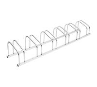 vidaXL Porte-vélos pour 6 vélos acier galvanisé, support pour vélos, support de rangement pour vélos, support de sol pour vélos, rangement pour vélos