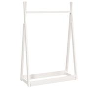 vidaXL Portemanteau blanc 100x45x150 cm pin massif