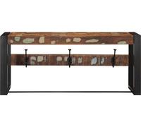 vidaXL Portemanteau Multicolore 80x35x35 cm Vieux bois massif