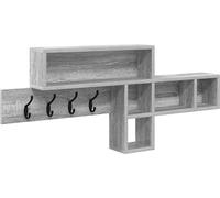 vidaXL Portemanteau mural gris Sonoma 100 x 12 x 43,5 cm