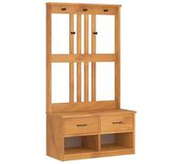 vidaXL Portemanteau SANDNES 87x40x159,5 cm Bois Massif pin