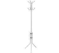Portemanteau sur pied métal blanc