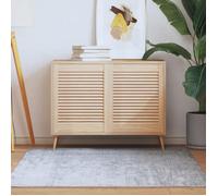 vidaXL Portes à persiennes 2 pcs Bois de pin massif 61,5x49,4 cm