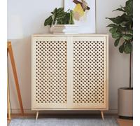 vidaXL Portes d'armoires en treillis 2 pcs 49,5x99 cm pin massif 372797