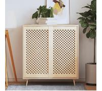 vidaXL Portes d'armoires en treillis 2 pcs 49,5x99 cm pin massif 372797