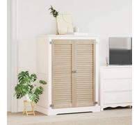 vidaXL Portes de cabinet Other 2 pcs Marron 110 x 39.5 x 2.1 cm