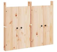 vidaXL Portes de cuisine d'extérieur 2pcs 50x9x82cm bois de pin massif 832358