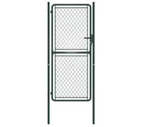 vidaXL Portillon Acier 100 x 175 cm Vert