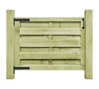 vidaXL Poort 100x75 cm geÃ¯mpregneerd grenenhout groen45314 G