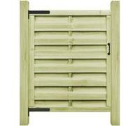 vidaXL Portillon Bois de pin imprégné FSC 100 x 125 cm Vert