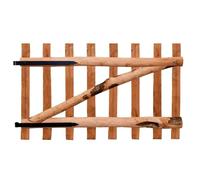 vidaXL Portillon de clôture 142594 G Bois de noisetier imprégné 100x60 cm