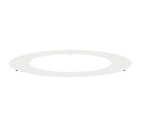 vidaXL Pot Blanc Blanc Plastique Grand Léger Pot en Plastique