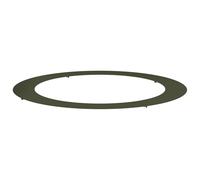 vidaXL Pot de Fleurs en Plastique Vert Olive Plastique Grand