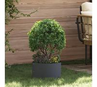 vidaXL Pot en Métal Anthracite Anthracite Métal Moyen