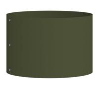 vidaXL Pot en métal Vert Olive Vert Olive Métal Moyen Jardinières