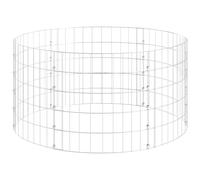 Vidaxl Poteau À Gabion Circulaire Acier Galvanisé Ø100x50 Cm