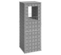 Vidaxl Poteau À Panier De Gabion 50x50x140 Cm Fer