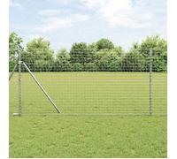 vidaXL Poteau de clôture. 26 pcs Gris 3,2 x 3,2 x 190 cm 3350157