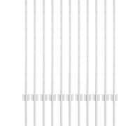 vidaXL Poteaux de clôture 22 pcs argent 100 cm Acier galvanisé