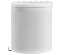 vidaXL Poubelle Intégrée de Cuisine Poubelle à Ordures Déchets Poubelle de Recyclage Maison Seau Intérieur Amovible Durable Plastique 8 L
