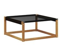 vidaXL Pouf d'Extérieur Bois d'Acacia Massif Naturel