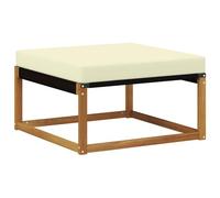 vidaXL Pouf d'Extérieur Bois d'Acacia Massif Naturel