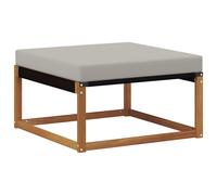 vidaXL Pouf d'Extérieur Bois d'Acacia Massif Naturel