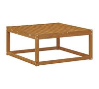vidaXL Pouf d'Extérieur Bois d'Acacia Massif Naturel 79 x 79 x 37 cm, Balcon, Mobiles de Jardin Modernes, Design extérieur modulable, Sectionnel Durable, Aménagement Flexible